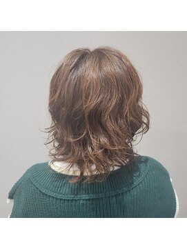 ヘアー ル シェーヌ キューブ(hair le chene CUBE) たっぷりレイヤーパーマ