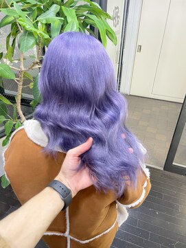 ラニヘアサロン(lani hair salon) 派手髪ラベンダーカラー