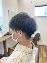 リブヘア(LiB hair) マッシュショート×ツイストスパイラルパーマ