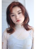 大人可愛い20代30似合わせカットイメチェン流しバング