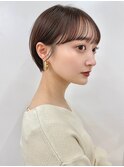 @abiru_sand/ショートボブ/くびれボブ/大人可愛い20代30代40代