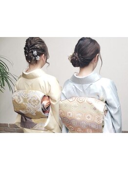 結婚式やイベントでの着付け予約を受付中！コンクール・コンテストに多数出場で『着崩れ無し』！