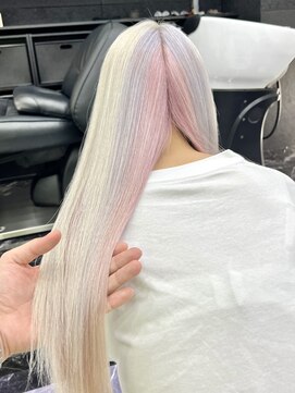 チュダック(ChuDuck) 韓国風《セクションカラー》ブリーチ/ケアブリーチ/ダブルカラー