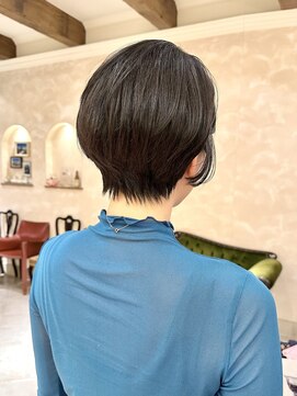 ビュートリアム265(BEAUTRIUM 265) ショート/ショートヘア/銀座/前髪長め/前髪なし/くびれヘア