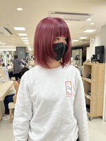 ケンジ 平塚ラスカ店(KENJE) ピンクカラー/ブリーチ/ダブルカラー/ケアブリーチ/平塚