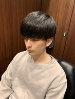 プラウド(PROUD) マッシュスタイル　田町　理容室　顔剃り　床屋　ツーブロック