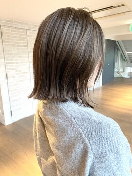 サニーサイドサロン(SUNNY SIDE SALON) 外はね切りっぱなしボブ#15