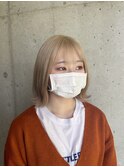 #ガルボ#ハイトーン#エクステ#ブリーチ#プルエクステ#10代#20代