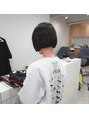 ブラウン(BROUN)&nbsp;収まりよくカットにこだわったミニボブ。