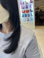 アメイジングヘアー 美沢店(AMAZING HAIR) ブルーブラック×ロングレイヤー
