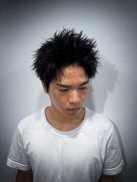 レイズ ルーツ 名古屋 名駅店(RAYS ROOTS) 名古屋スパイキーショート短髪アップバングショート