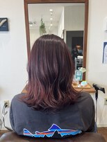 ヘアーガーデンハグム(hair garden hugm)&nbsp;今流行りの暖色艶カラー