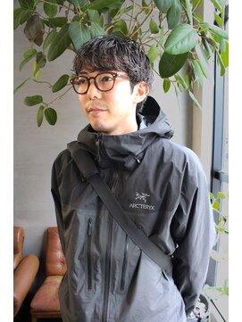 ニール 名古屋 伏見 丸の内(NEELU) メンズショートスパイラルパーマニュアンスパーマ