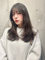 アンサム リリー(UNSOME Lille) 顔周りレイヤー×暗め透明感カラー