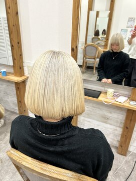 ヘアアンドメイク ルシア 奈良店(hair & make Lucia) ブリーチ