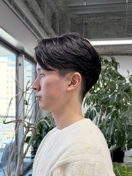 フラッグヘアー 博多駅前店(Flag HAIR) ワンカールパーマ 毛流れ