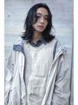 ブークル(boucle) メンズロングパーマ　緩めパーマ　緩めロングパーマ