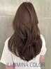 【☆ツヤ感プレミアムカラー】カット+イルミナカラー+トリートメント　白髪◎