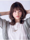 イメチェン/ホワイトブロンド/外ハネボブ/美髪/吉祥寺