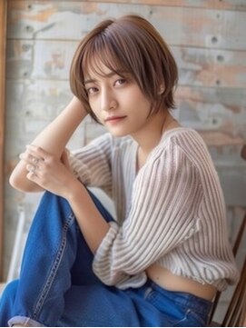 ネハス ナガオカ(nehus.nagaoka) 大人ショートボブ×ナチュラルボブ×マッシュボブ  20代30代40代