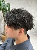 メンズカット/パーマ/ヘッドスパ/ブリーチ/眉毛/韓国/大宮/Men's