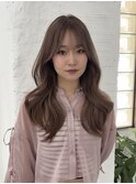 ミルクティーグレージュ×レイヤー×韓国ヘア【広島】
