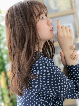 カバーヘアアンドスパ ブリス 浦和(COVER HAIR&SPA bliss) 大人かわいいアッシュオリーブ韓国風巻きh4浦和20代30代40代