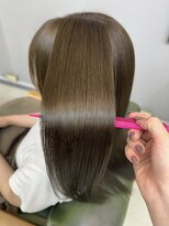 ヘアーアンドビューティーザ エフ(Hair Beauty the F)&nbsp;＊髪質改善カラーオリーブグレージュ_m233