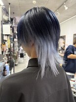 ダンク(DUNK)&nbsp;インナーシルバー×ネイビー