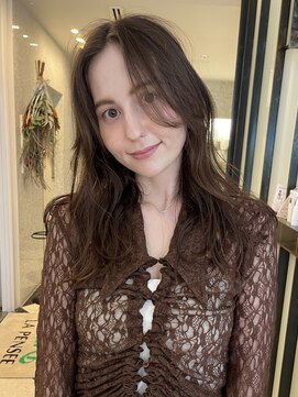 ラパンセベージュ(LA PENSEE BEIGE) LAPENSEE/beige/奥村/ミディアムヘア