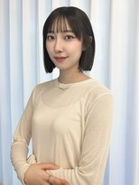 ジーナ 名駅(XENA.) 《karin》dark brown*.°名駅/名古屋/名古屋駅/ヘアカラー/艶感