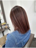 【REJOICE hair】ピンキーバレイヤージュ　mido