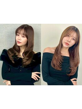 清潔感と上品感あふれる落ち着いた空間◎大人韓国ヘア×髪質改善◆30代からの「品のある艶髪」へ