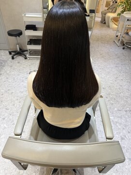 ジーナ 天神(Zina) [Zina福岡天神]髪質改善/黒髪/韓国ヘア/前髪/顔周り