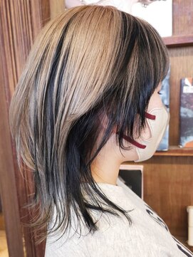 ブロック ジャポン(bloc japon) 表面ベージュ×レイヤー ミックスカラー/久保田淳