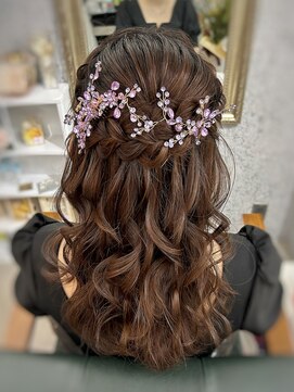 ララ(LalA) ハーフアップ