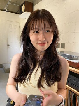 リチウム(LITHIUM...) 春カラー 暖色ブラウン ロングヘア