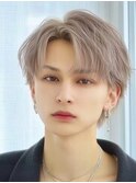 メンズハイトーンショート☆韓国風マッシュレイヤー