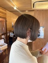 テントテン(tent ten)&nbsp;ミニボブ×ベージュ