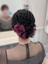 ヘアセットサロン ミント(Hair set salon MINT)&nbsp;ルーズシニヨン☆