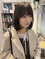 ロマリア(Lomalia)&nbsp;イメチェン/ボブ/ベージュ/前髪/表参道/原宿