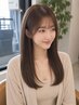 【迷ったらコレ】カット+透明感カラー+頭皮ケア+3STEPトリートメント￥9980