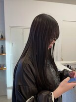メルト 西梅田店(melt)&nbsp;暗髪ツヤツヤロング