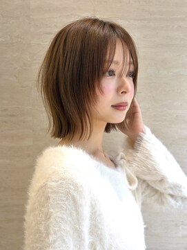 パルス ヨコハマ(PULSE yokohama) 横浜丸顔面長解消タッセルボブレイヤーボブくびれボブ