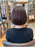 タッセルボブハッシュボブ切りっぱなしボブベージュ学割U24/京都