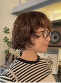 ボブレイヤーボブパーマレイヤーパーマ