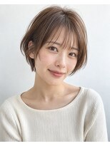 ネルヘアー 東三国(Nel.hair) 透けバング柔らか丸みショート