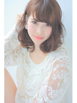 アンジュ ヘアー(Ange hair) 小顔効果大!フェミニンボブ