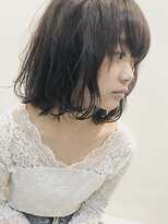 フレイムスヘアデザイン(FRAMES hair design)&nbsp;ゆるふわボブ×グレージュカラー