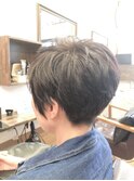 ナチュラルアッシュの大人ハンサムショート☆